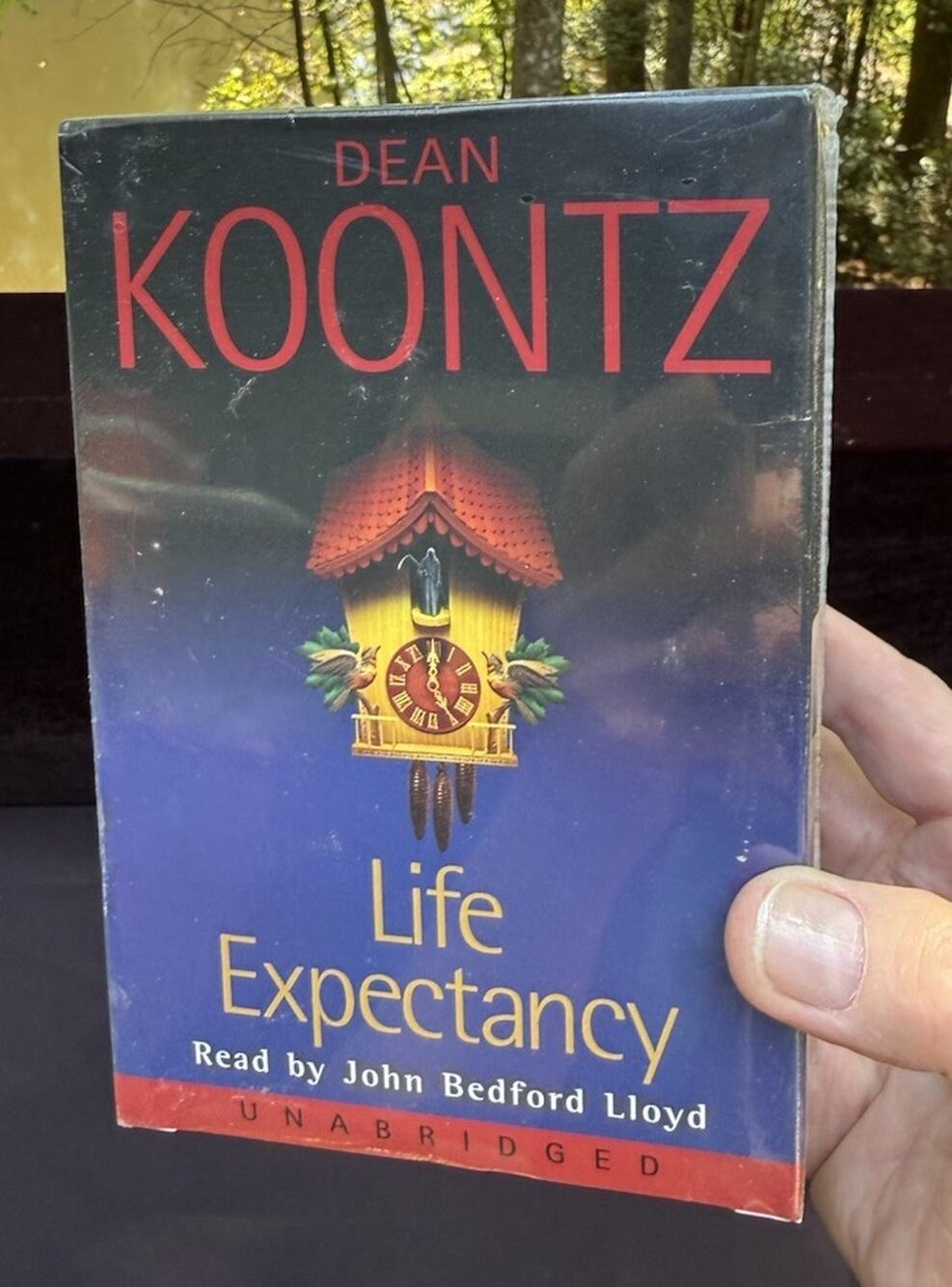 Life Expectancy by Dean Koontz Novel Audio Book on Cassette Tape Brand New! B2